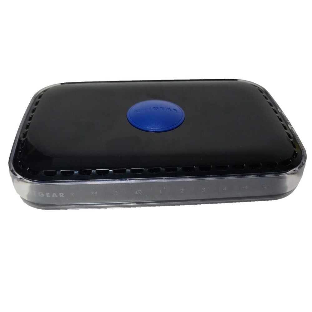 NETGEAR - N600 Wireless Dual Band Gigabit Modem Router - WNDR3400v3 -W/Adapter - Picture 2 of 4